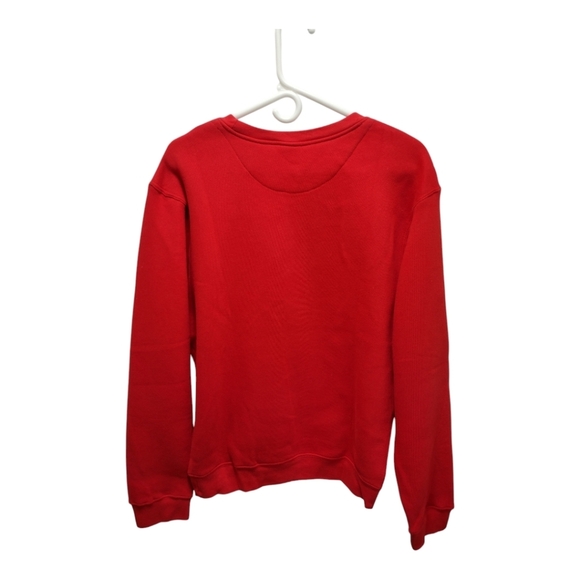 Santa Claws Red Christmas Sweatshirt Size Medium - Picture 2 of 10